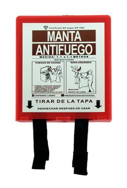 Manta antifuego 1,1 x 1,1 metros.