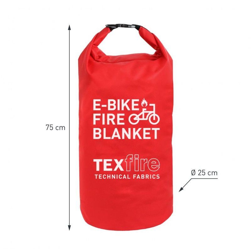 Manta Apaga Fuego Para Moto Eléctrica de 6x4m