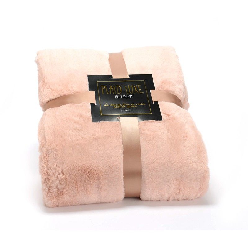 Manta en rosa, 170 x 240 cm | Luxe