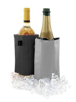 Manta enfriadora vino pulltex black & grey