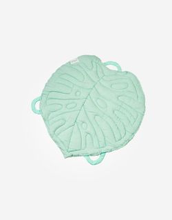 Manta relax "Slow Life" color mint de Saro