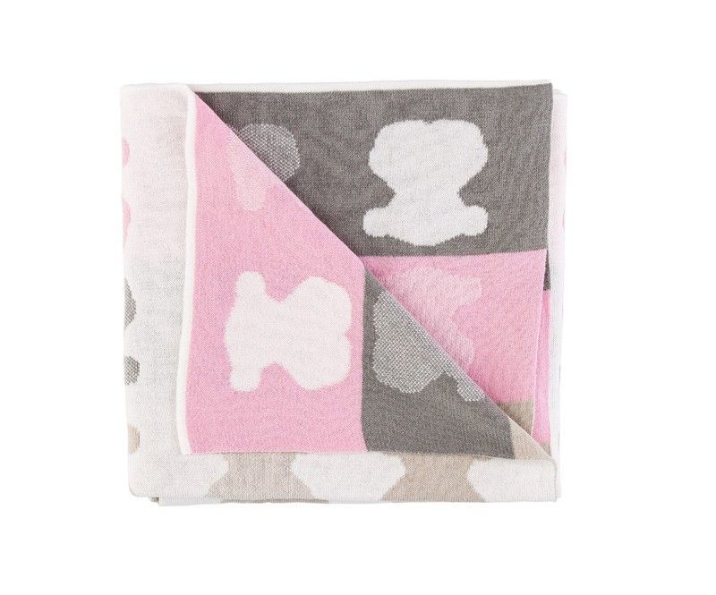 Manta Tous Reversible Nilo Rosa