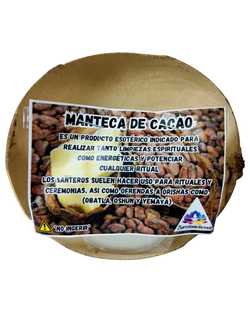 Manteca de Cacao para Rituales y Limpieza Espiritual