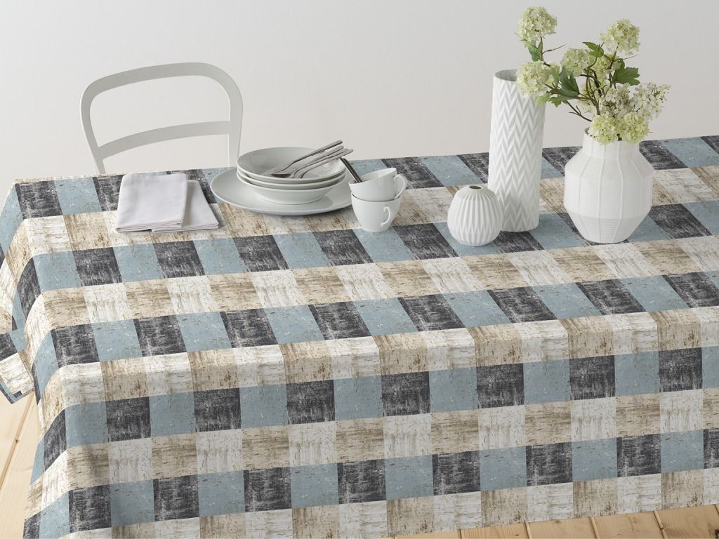 Mantel Algodón Antimanchas Alexey 140x200 Resinado