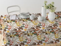 Mantel Algodón Antimanchas Bora Bora Redondo 140 Resinado