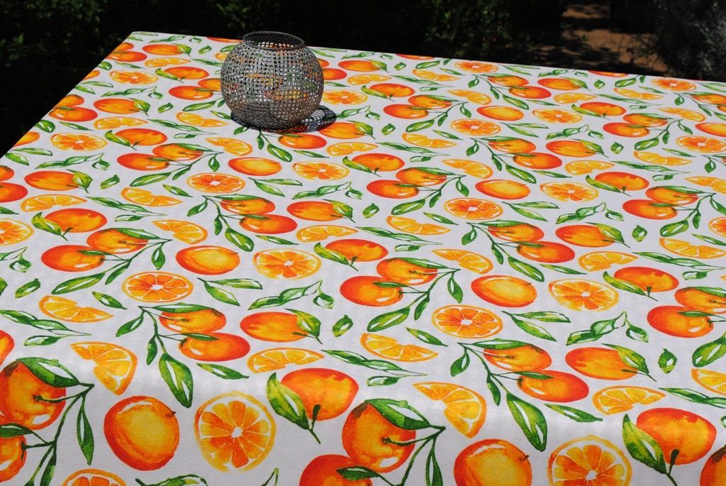 Mantel Algodón Antimanchas Nadia 140X140 Resinado