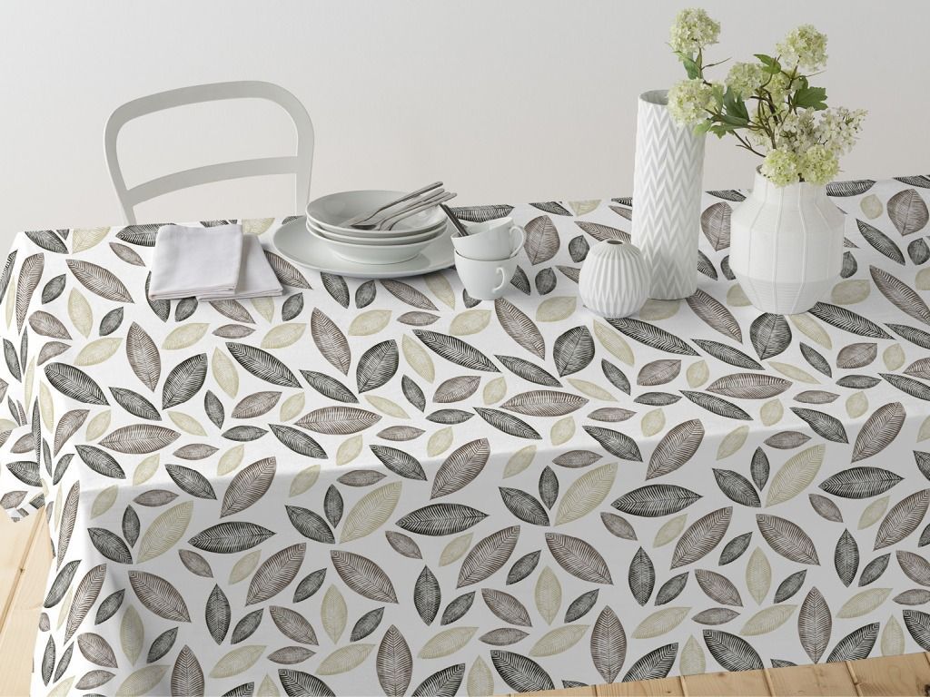 Mantel Algodón Antimanchas Raoval 140x250 Resinado