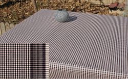 Mantel Algodón Antimanchas Xadres 140X140 Resinado