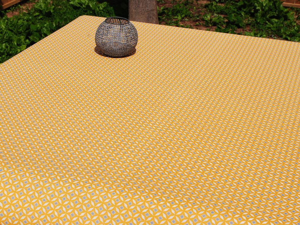 Mantel Algodón Antimanchas Zelig 140x250 Resinado