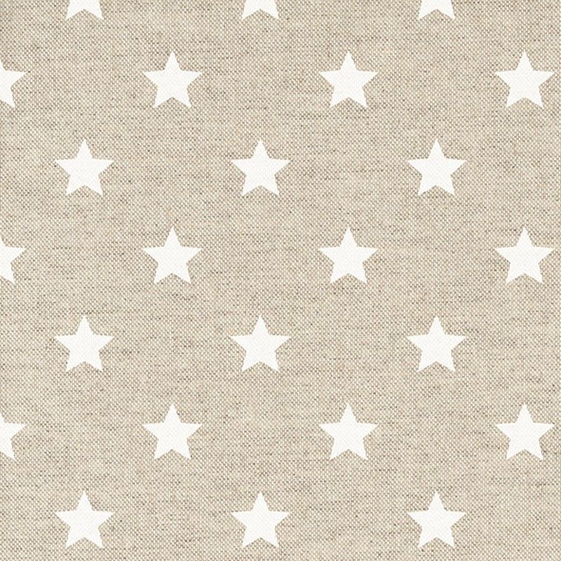 Mantel Antimanchas 140x140 Estrellas Blanco