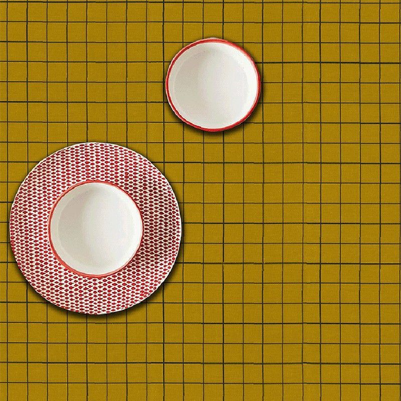 Mantel Antimanchas 140x200 Window Curry