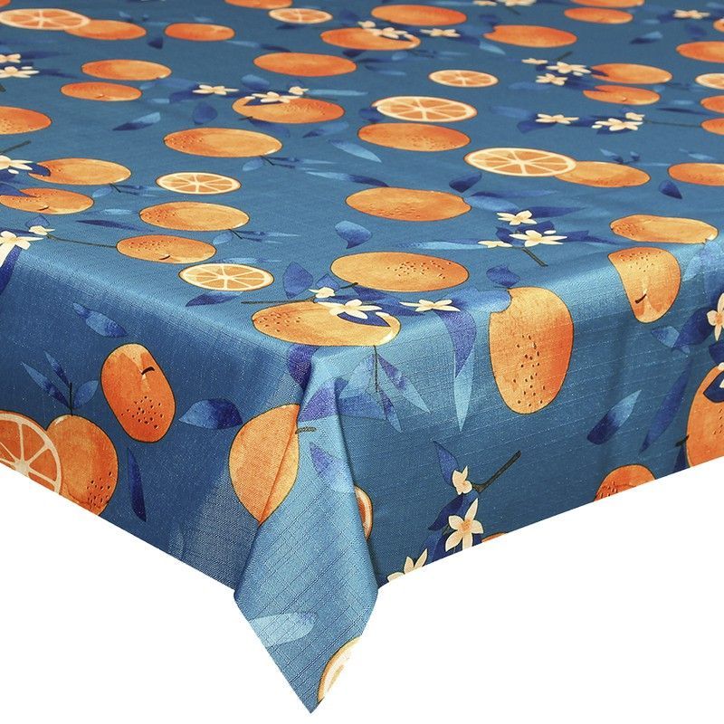 Mantel Antimanchas 180X140 Tognana Naranjas