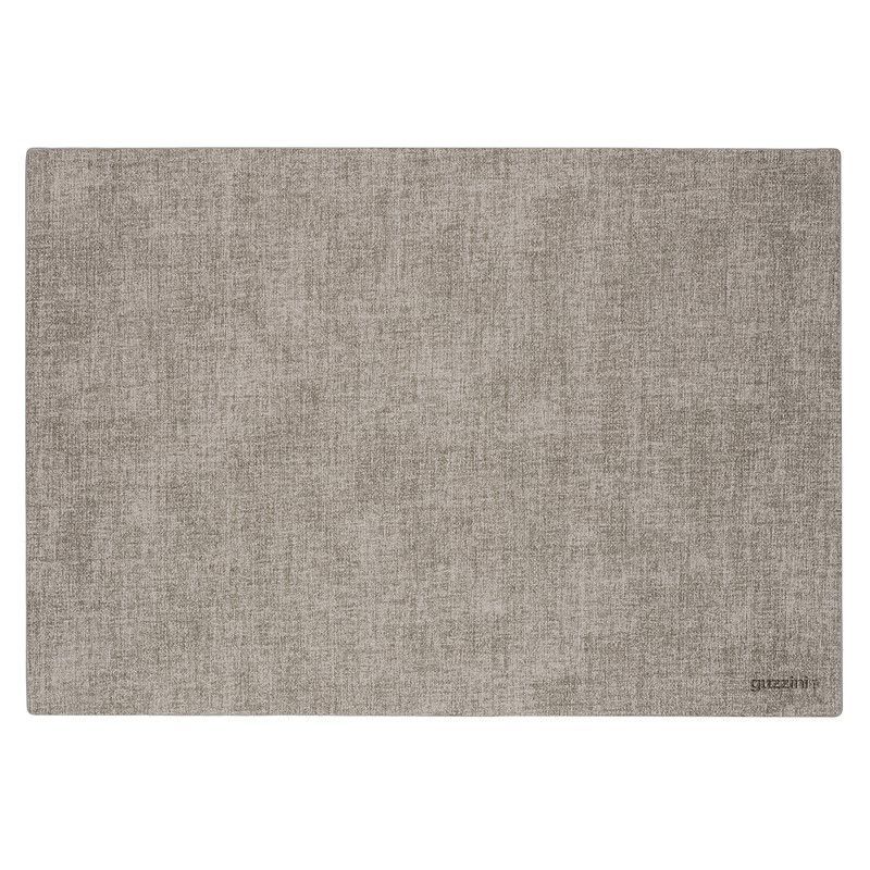 Mantel individual de plástico en gris claro, 43 x 30 x 0,2 cm | Tiffany