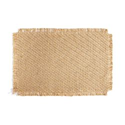 Mantel Individual Yute Natural 30X45 Cm.