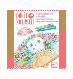 Manualidad DIY Abanico Koneko - Djeco