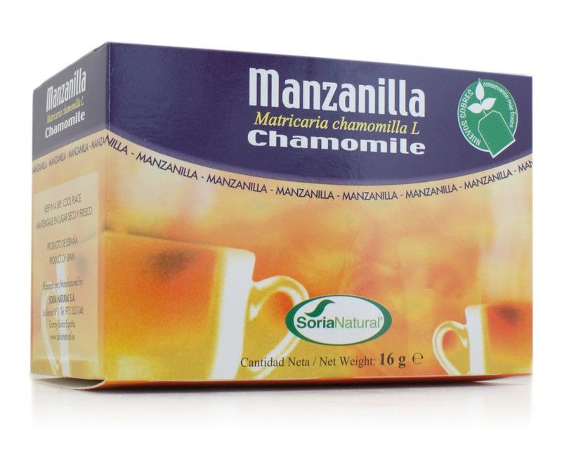 Manzanilla Infusión Caja 20 Filtros Soria Natural