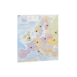 Mapa de Europa magnético Faibo 93x119 cm