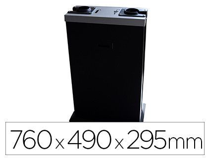 Maquina embolsadora de paraguas sie capacidad 500 bolsas cortas + 500 bolsas largas 760x490x295 mm