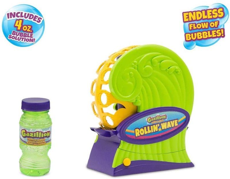 MAQUINA POMPAS GIRATORIA+SOLUCION 118ML