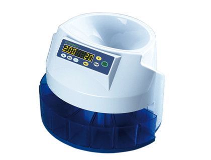 Maquina Q-Connect Contadora y Clasificadora de Monedas Suma Resta y Totaliza