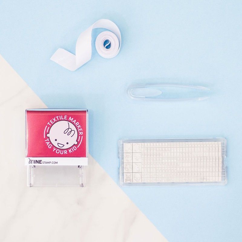 Marcador de ropa - sello abecedario Minestamp