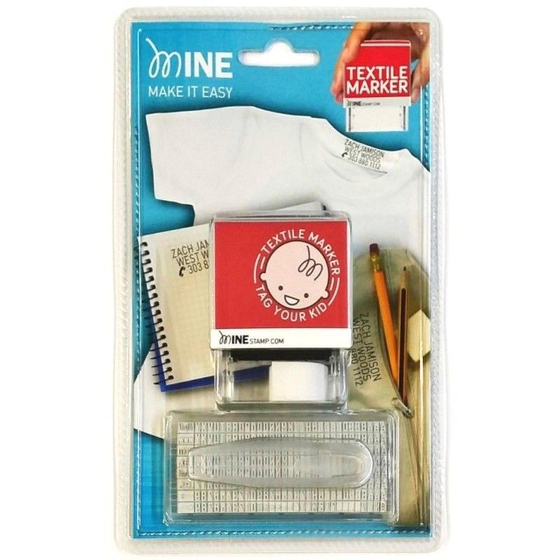 Marcador de ropa y papeles 148481 mine stamp