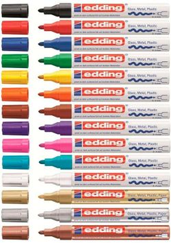 Marcador permanente edding 750