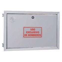 Marco de empotramiento IPF columna seca acero inoxidable.