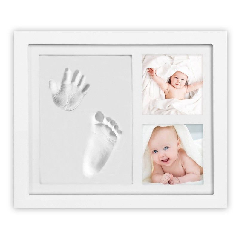 Marco de Fotos Con 2 Huellas Interbaby