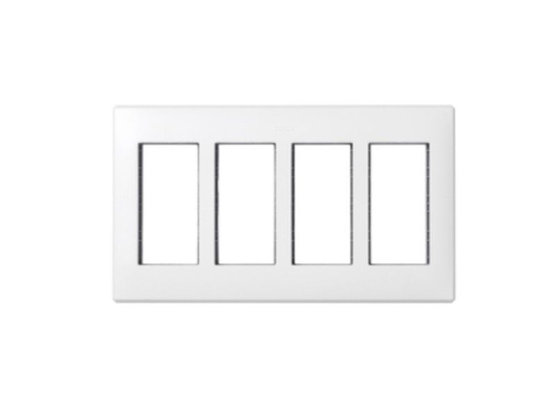 Marco empotrar 500 Cima con 4 módulos dobles blanco Simon 51010104-030