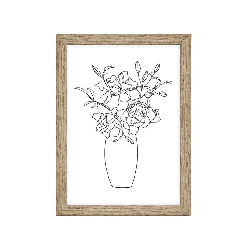 Marco Foto 13X18 Cm. Natural