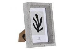 Marco foto decorativo cristal gris claro pequeño