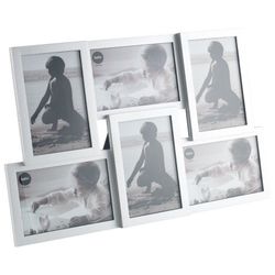 Marco Multifotos 6 fotos 10x15 plateado Balvi Idea Regalo