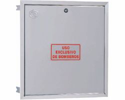 Marco para empotramiento IPF columna seca acero inoxidable.