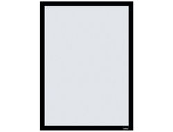 Marco porta anuncios nobo din A3 marco magnetico autoadhesivo color negro pack de 2 unidades