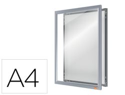Marco porta anuncios nobo impression pro din A4 marco de clip aluminio 235x13x325 mm