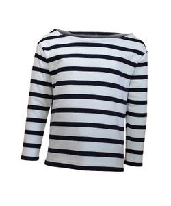 Marinera de manga larga de niño o niña marino y blanco