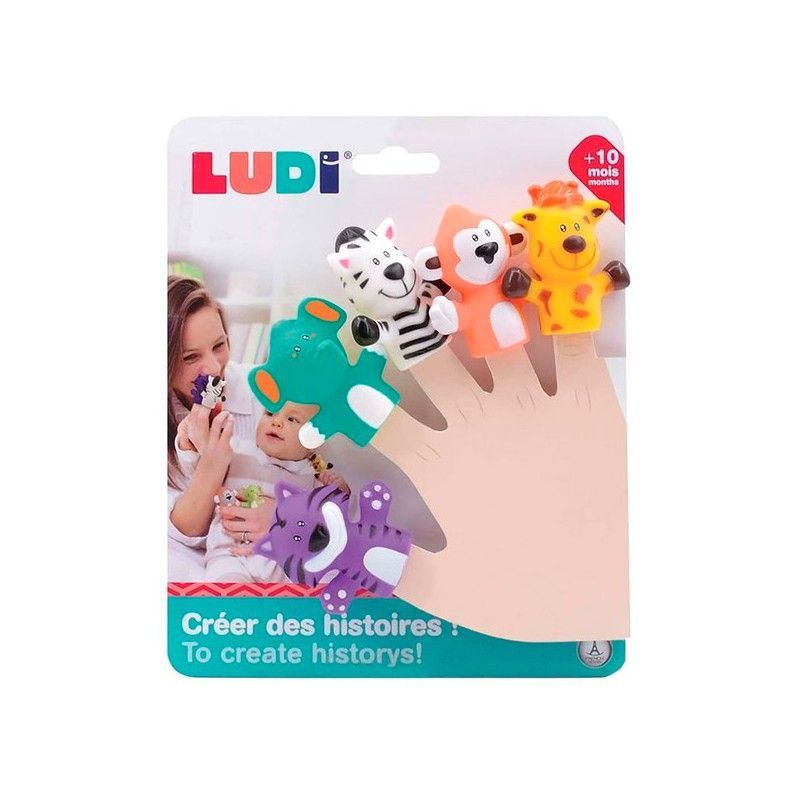 Marionetas de Dedo Savana - Ludi