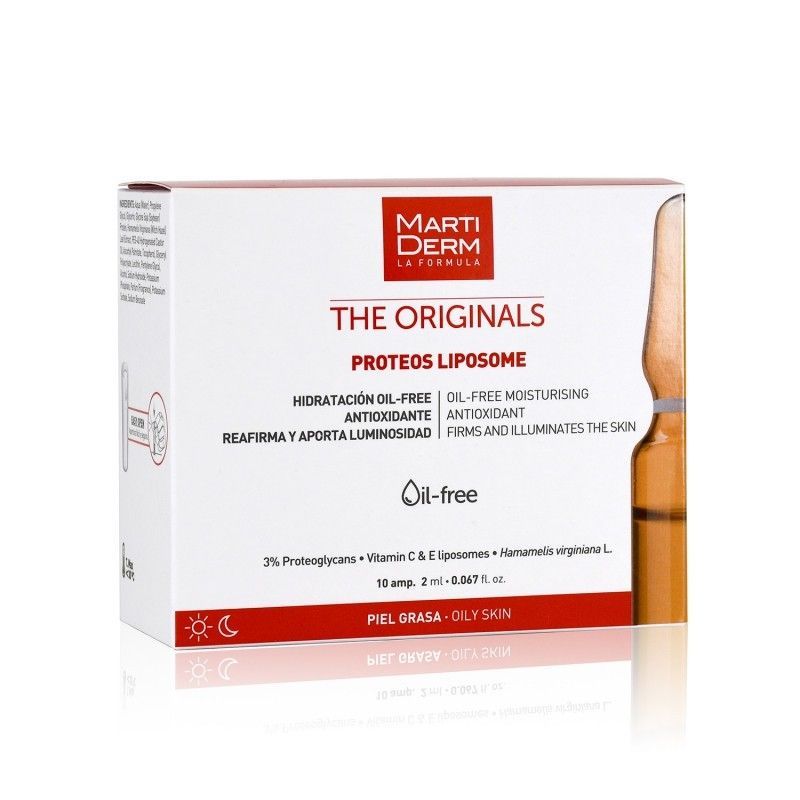 Martiderm Liposomas Ampollas 10 X 2 Ml Piel Grasa