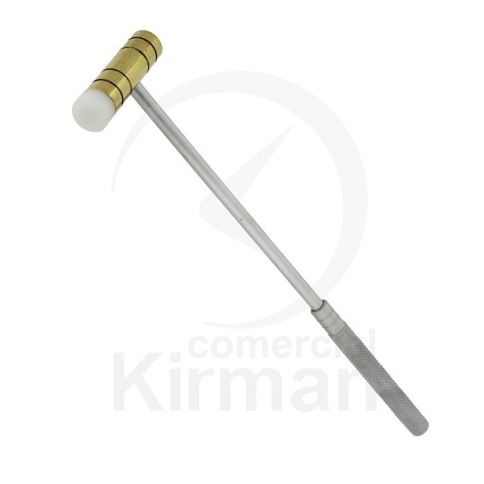 Martillo Aluminio 53020 Relojería Cabeza Nylon/Latón Mango 215mm