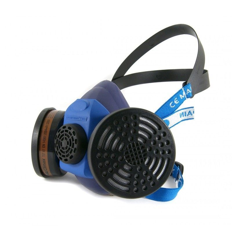 Máscara Climax modelo 757 para 2 filtros