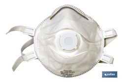 Mascarilla FFP3D | No Reutilizable | Con válvula de Exhalación | Eficiencia de Filtración superior al 94%