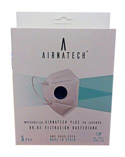 Mascarilla Higiénica de Castellón 20 Lavados Color Azul 5ud