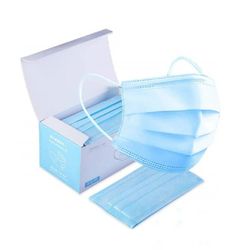 Mascarillas alta filtracion con elasticos - caja de 50 unid