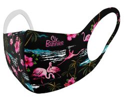 Mascarillas Flamingos en negro
