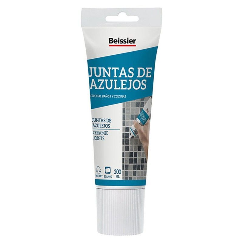 Masilla junta de azulejos BEISSIER Aguaplast Juntas Azulejo Tubo 200Ml