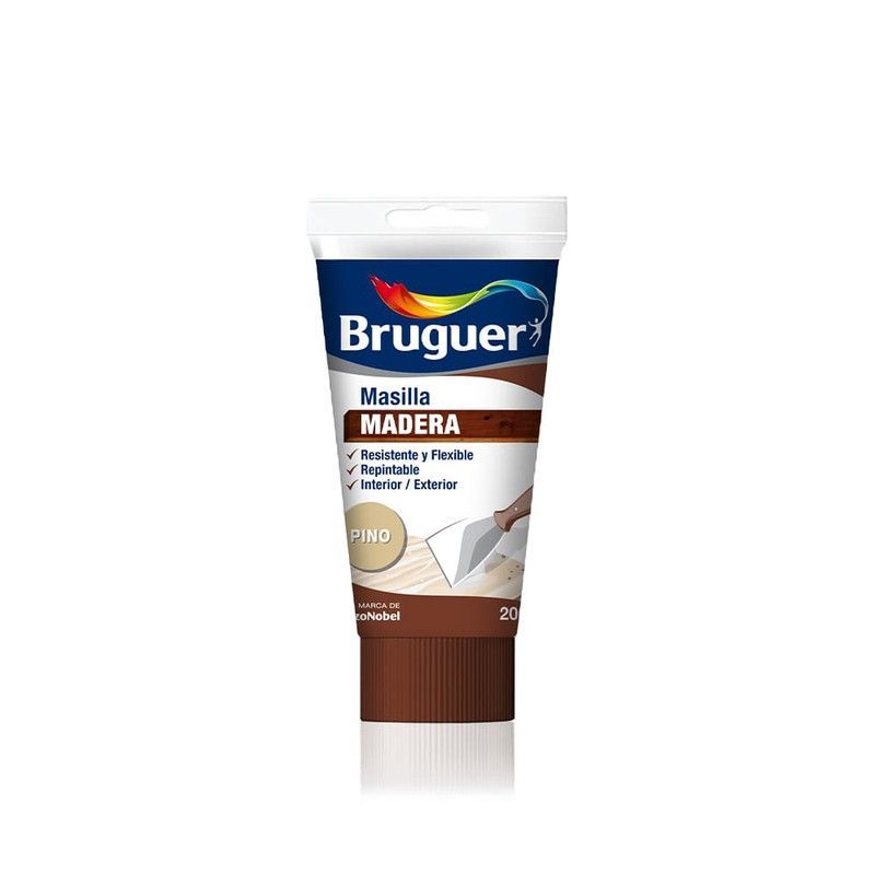 Masilla madera pino 200gr bruguer