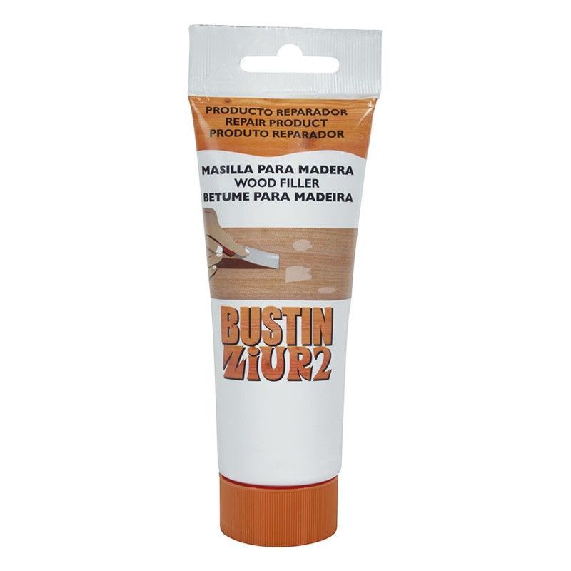 Masilla para madera BAKAR. Masilla Reparadora Caoba Tb.120Gr