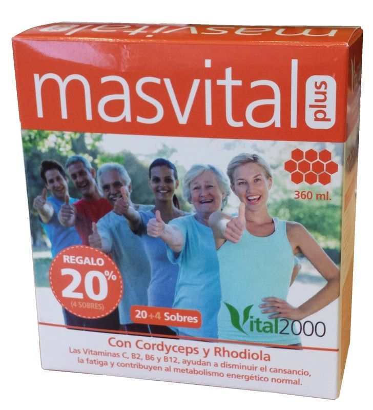 Masvital Plus 24 Sobres