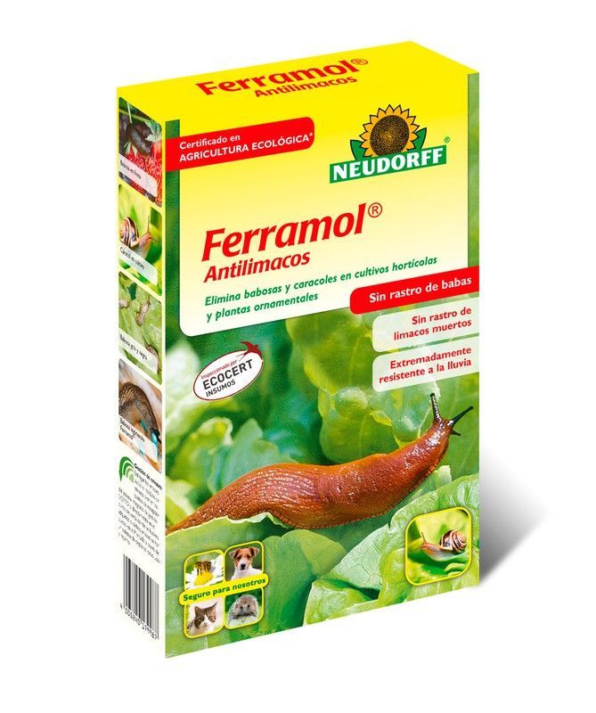 Mata caracoles y babosas ecológico, anti caracoles, antilimacos Ferramol